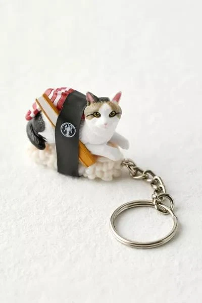 Urban Outfitters Sushi Cat Blind Box Keychain 3
