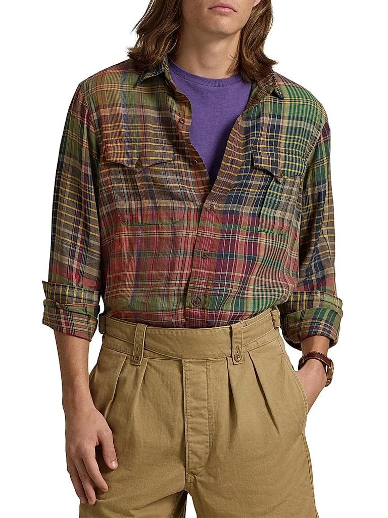 Ralph Lauren Check Linen Shirt 3