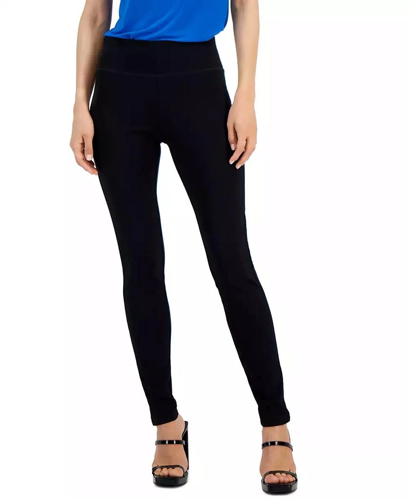 INC International Women's Pull-On Ponte Pants, Created for Macy's 1