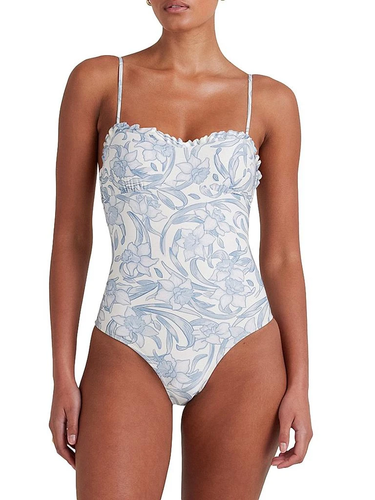Peony Sonnet One-Piece Swimsuit 3
