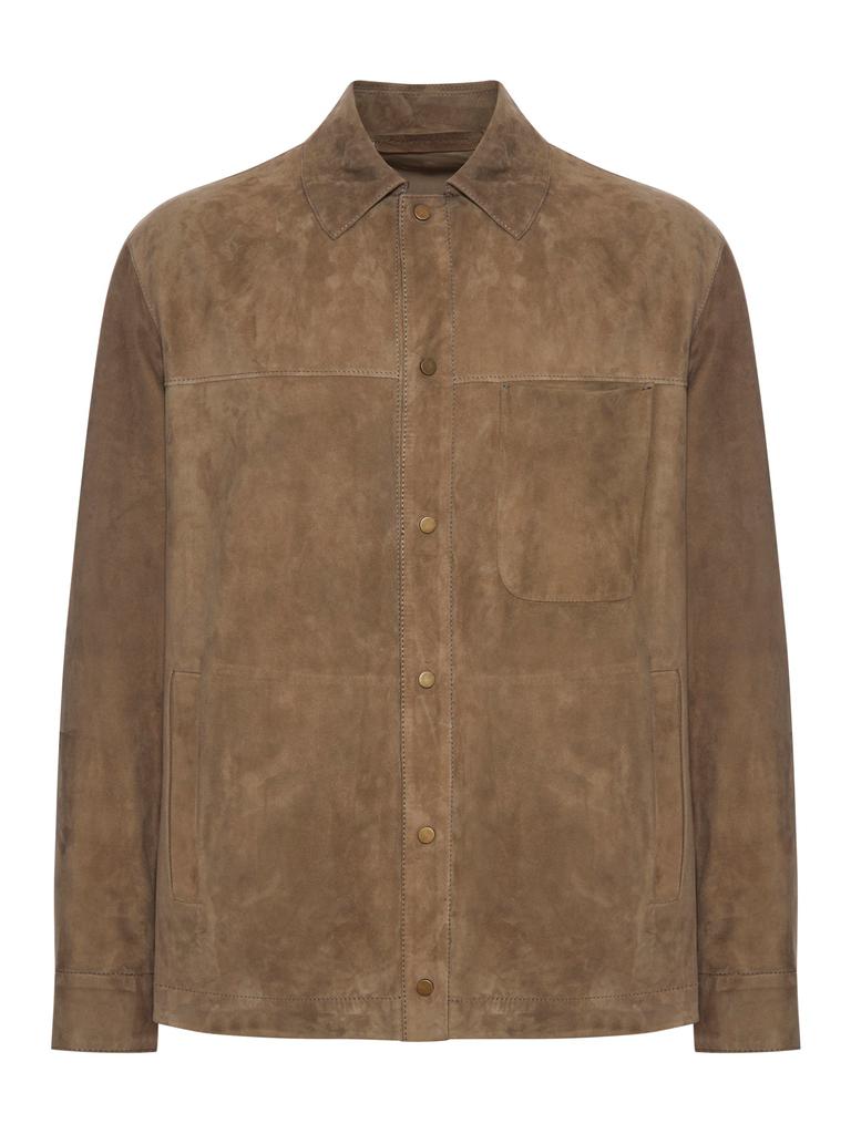 Salvatore Santoro SUEDE OVERSHIRT