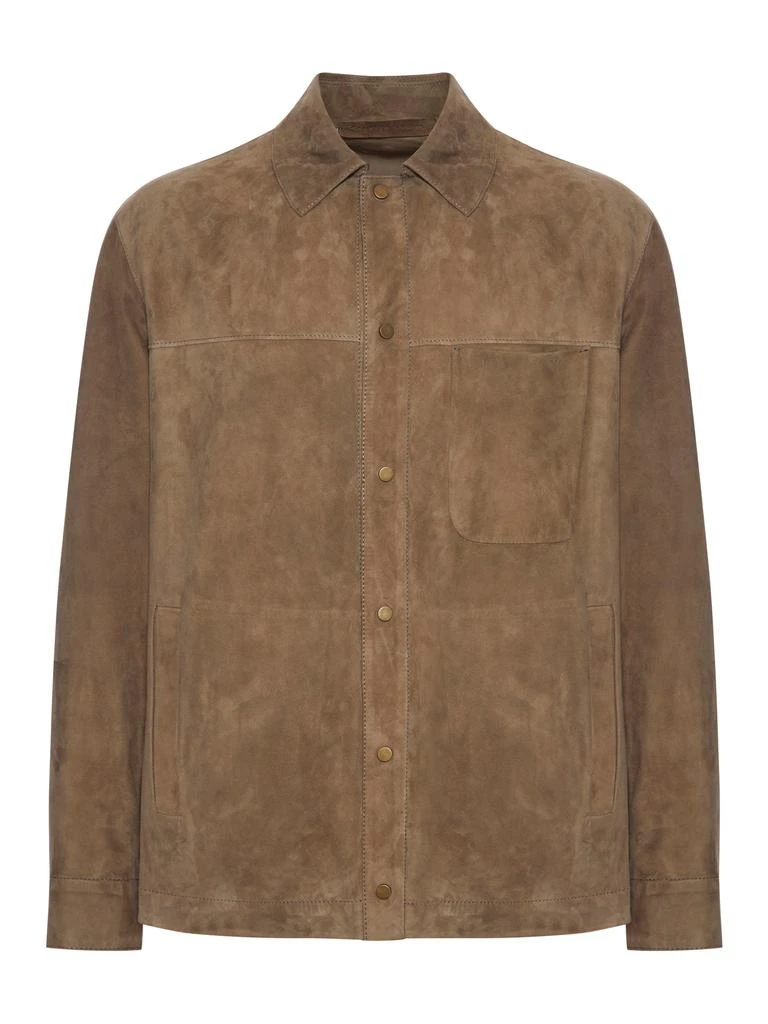 Salvatore Santoro SUEDE OVERSHIRT 1