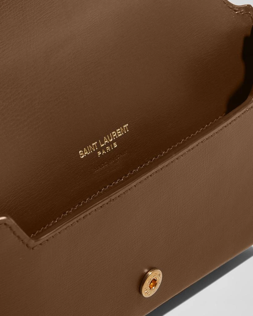 Yves Saint Laurent YSL Monogram Phone Holder Crossbody Bag in Leather 6