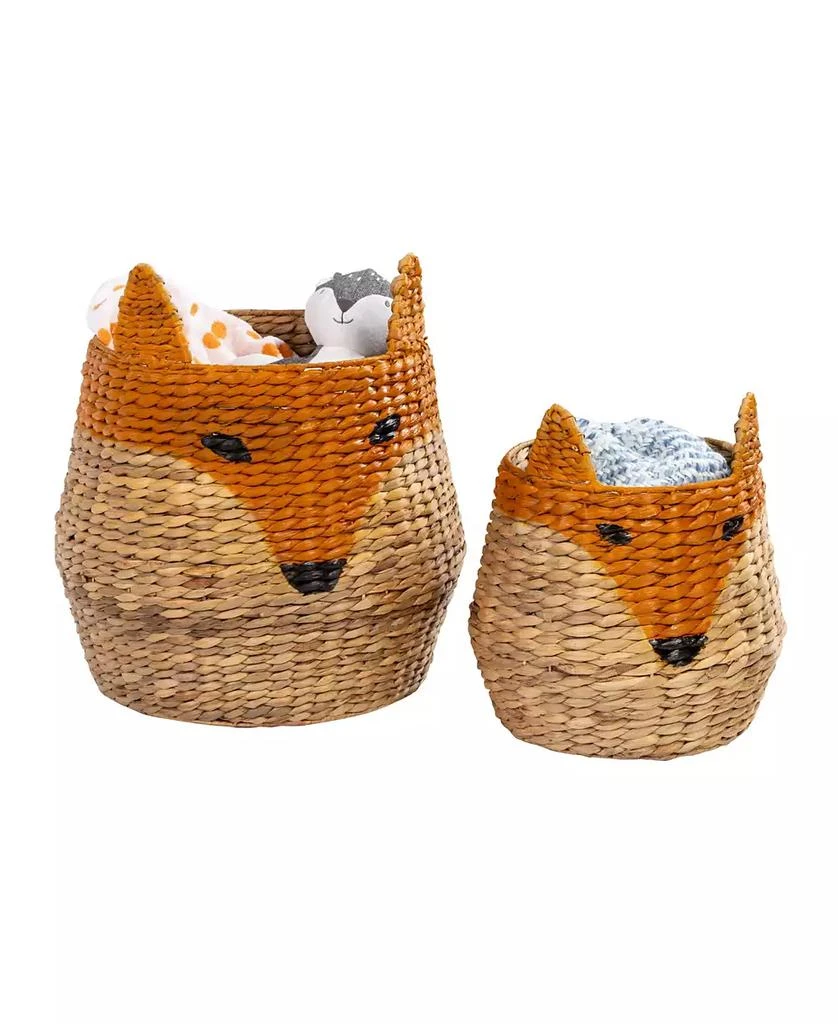 Honey Can Do Fox Shaped Storage Baskets, Set of 2 7