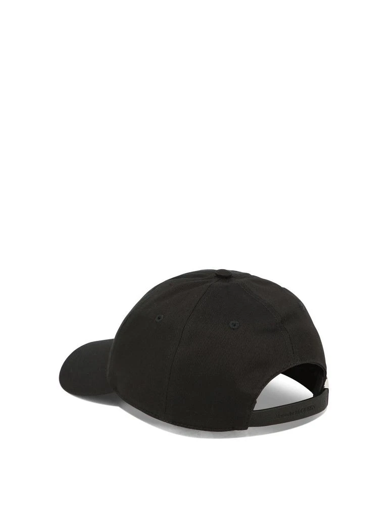 Alexander McQueen Alexander McQueen Logo Embroidered Baseball Cap 2