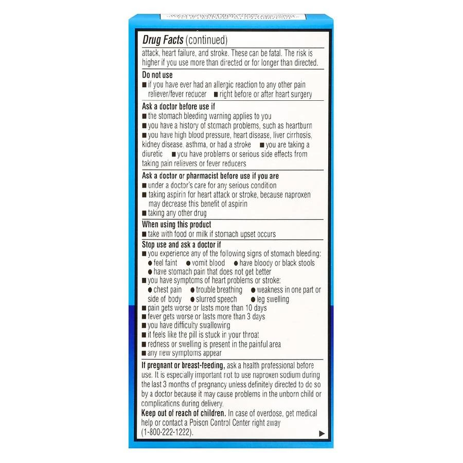 Walgreens Back & Muscle All Day Pain Relief Tablets 4