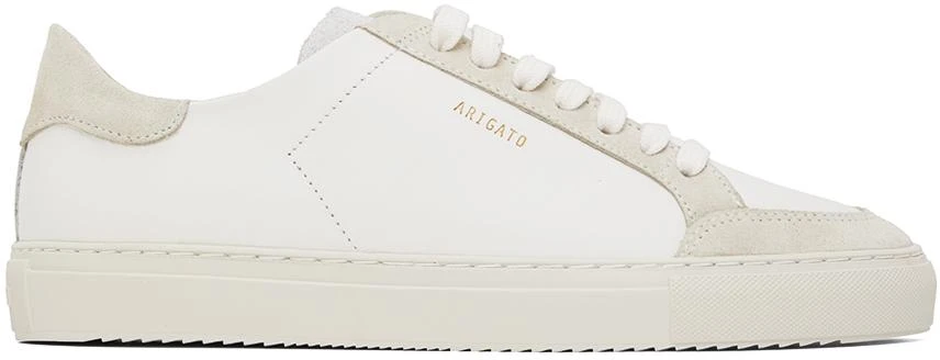 Axel Arigato White & Beige Clean 90 Triple Sneakers 1