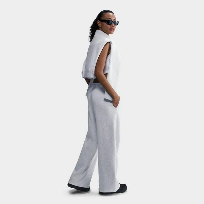 NIKE Women's Nike Sportswear Club Fleece Wide Leg Sweatpants 2