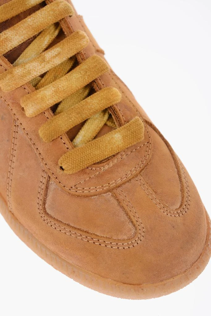MAISON MARGIELA Maison Margiela MM22 Lace-up Sneakers with Visible Stitching 4
