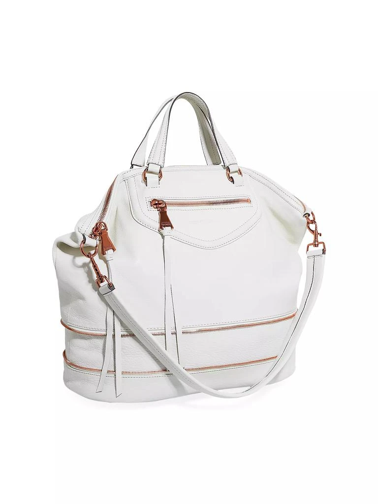 Aimee Kestenberg Worth It Leather Expandable Tote Bag 4