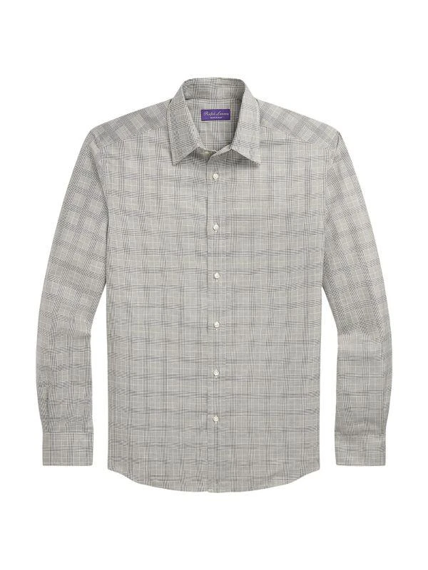 Ralph Lauren Cotton Flannel Glen-Check Sport Shirt 5