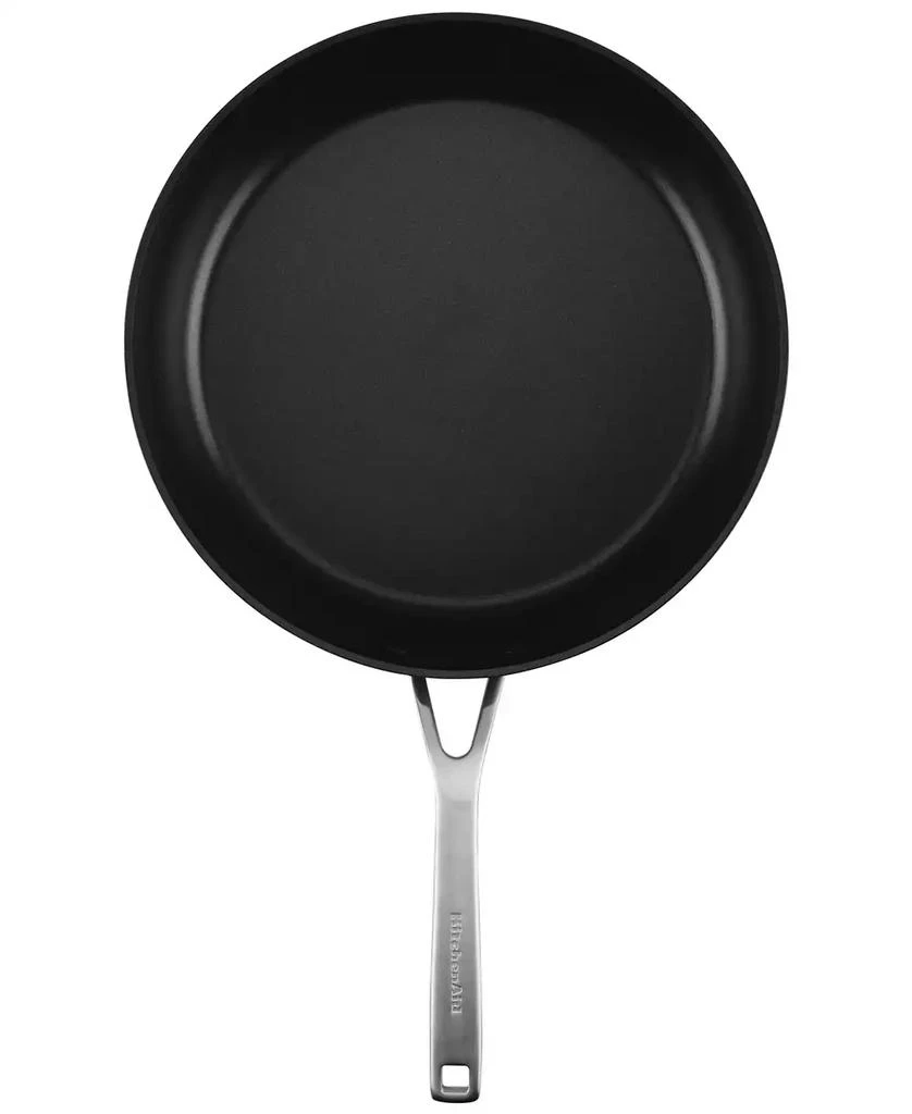 KitchenAid Hard-Anodized Induction Nonstick Frying Pan with Lid, 12.25", Matte Black 10