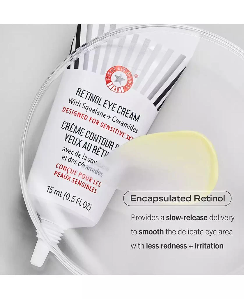 First Aid Beauty Retinol Eye Cream With Squalane + Ceramides, 0.5 oz. 4