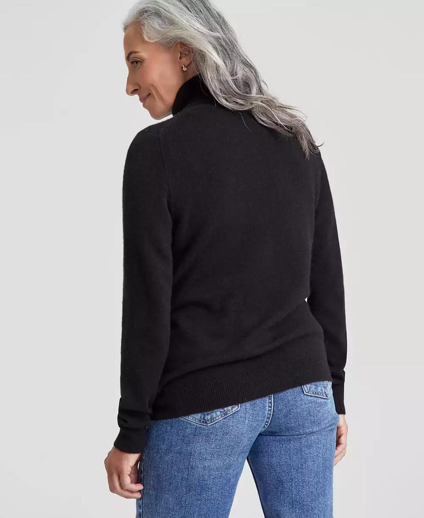 Charter Club 100% Cashmere Women's Turtleneck Sweater, Regular & Petites, Created for Macy's