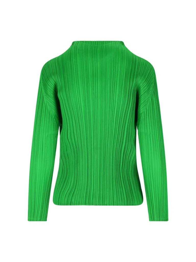 Pleats Please Pleats Please Issey Miyake Monthly Colors February Mock Neck Top 2