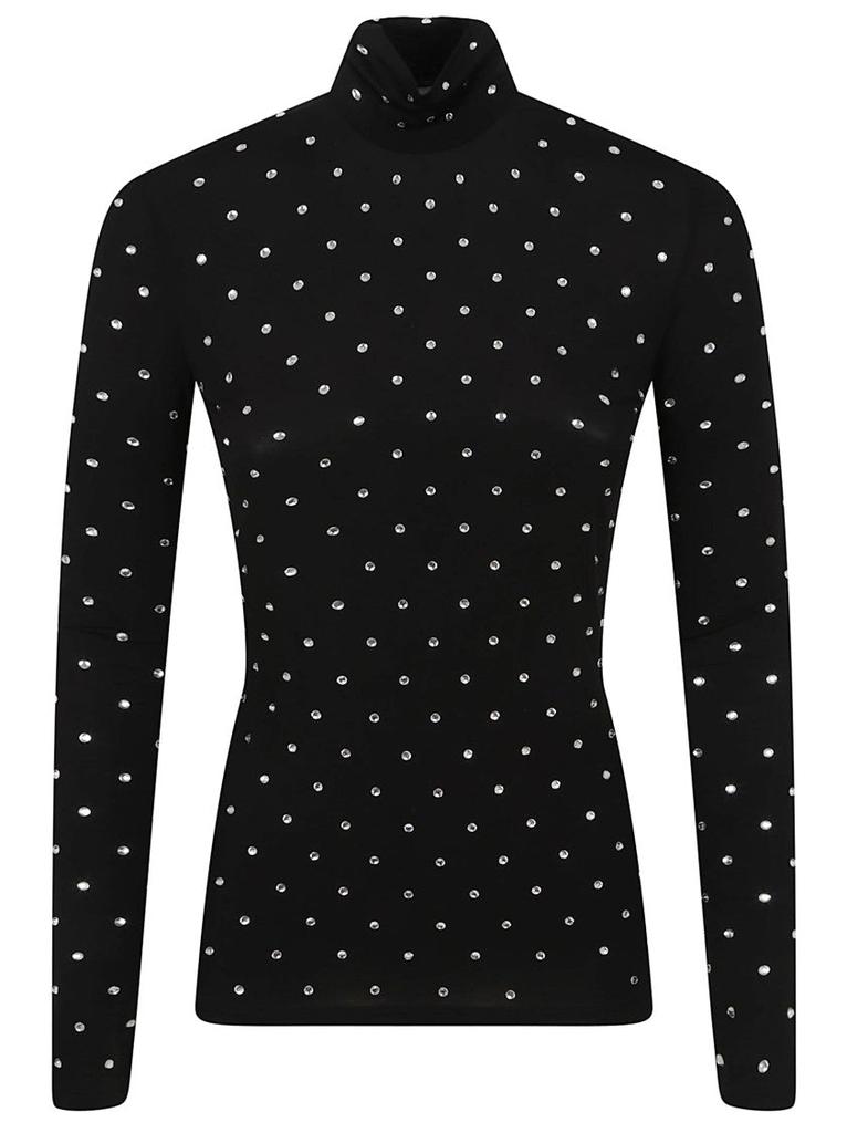 Paco Rabanne Black Haut Long Sleeve Top