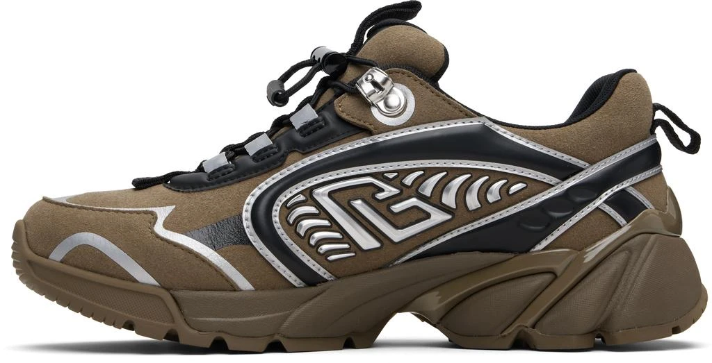 Balmain Khaki Cosmic Dust Sneakers 3