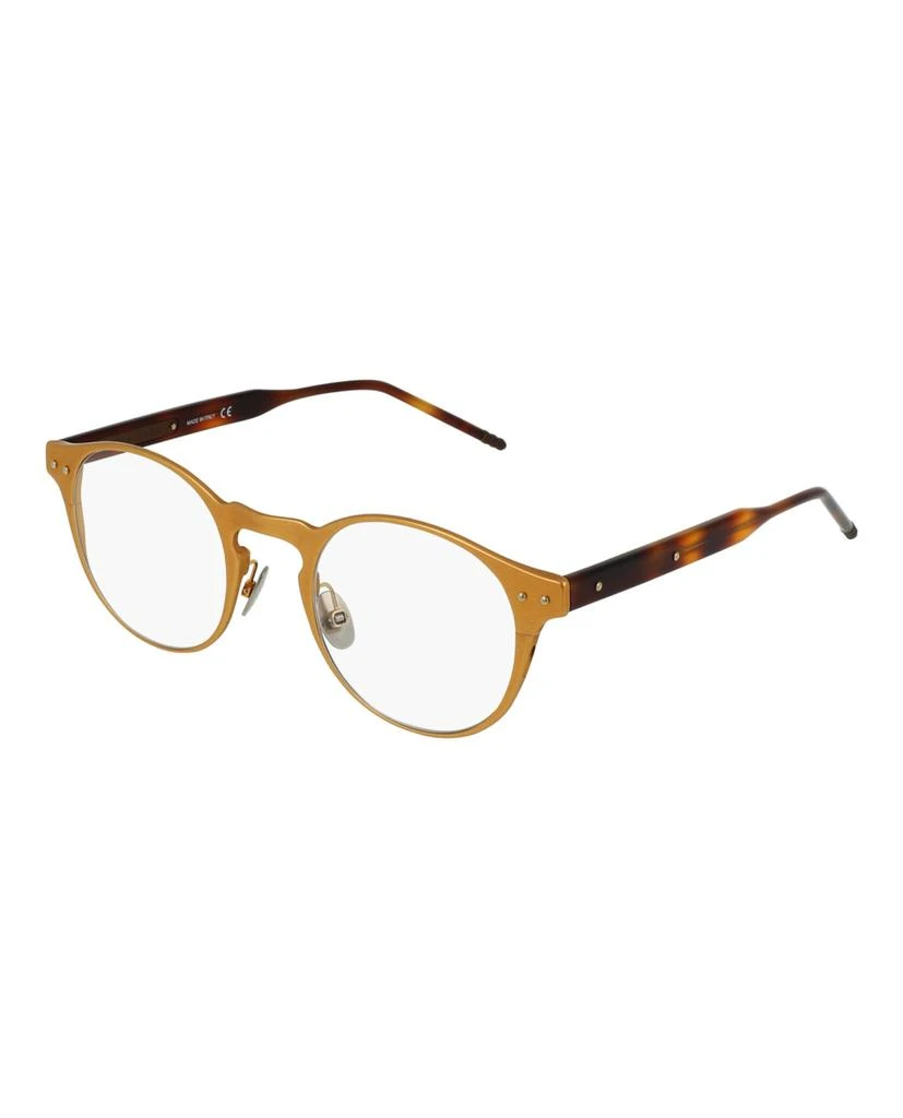 Bottega Veneta Round-Frame Alluminium Optical Frames 2