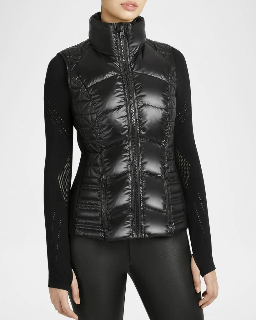 Blanc Noir Lightweight Packable Puffer Vest 4