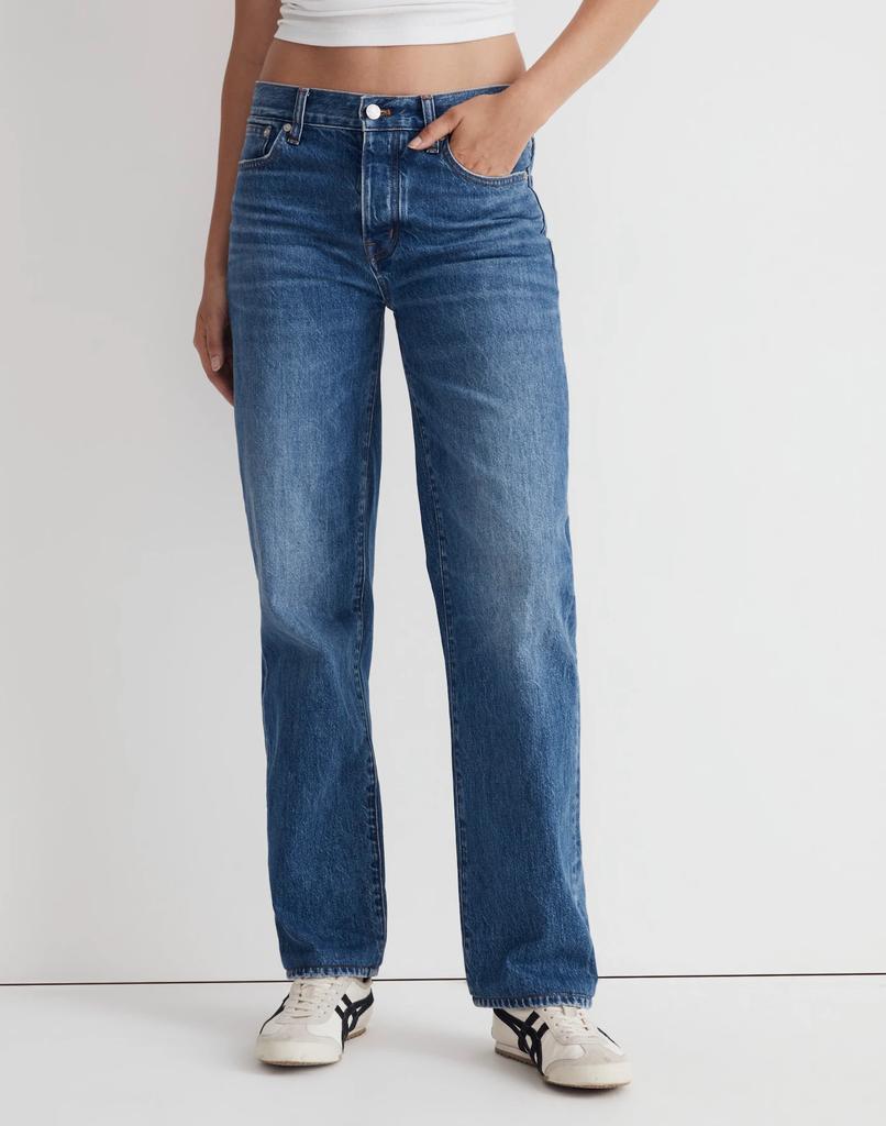 Madewell Low-Slung Straight Jeans