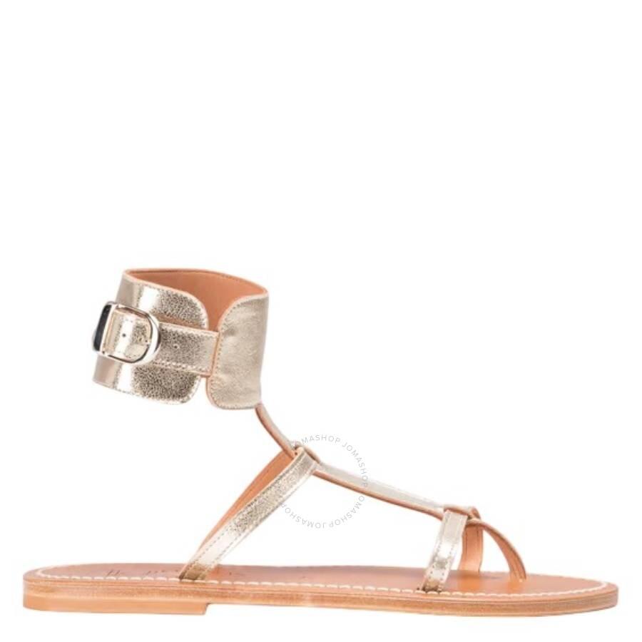 K. Jacques Ankle Bracelet Caravelle Flat Sandals