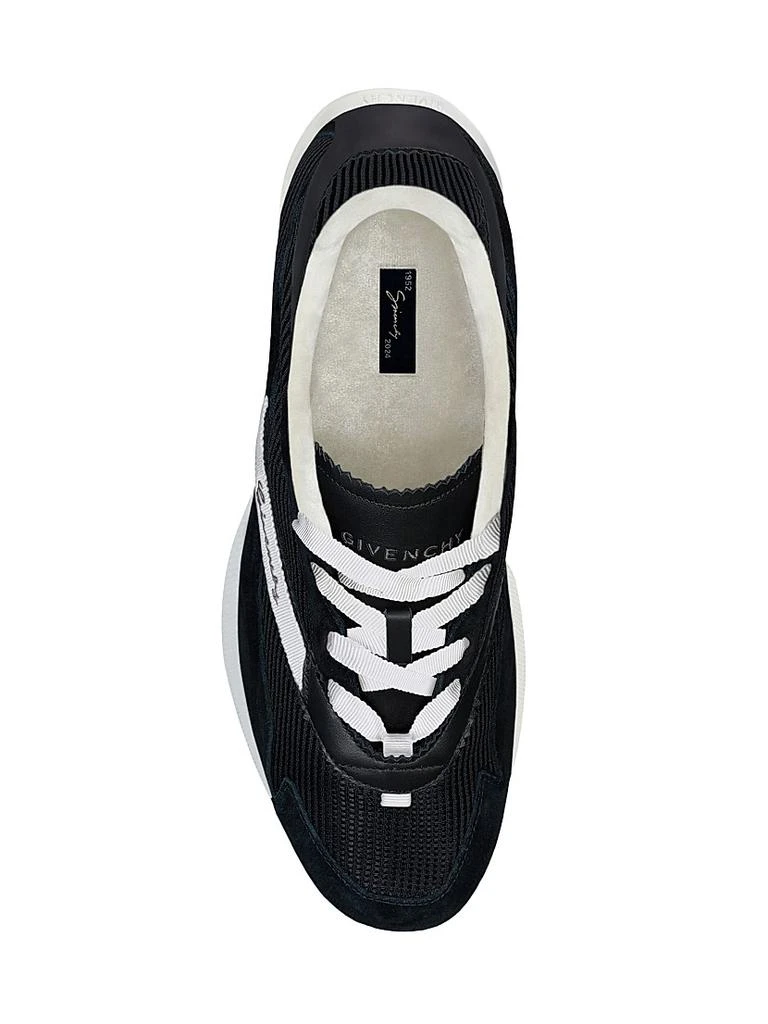 Givenchy Runner Sneakers in Mesh, Suede and Leather 5