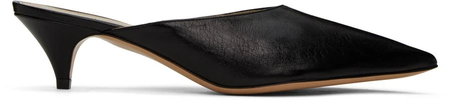 Khaite Black 'The River' Mules 1