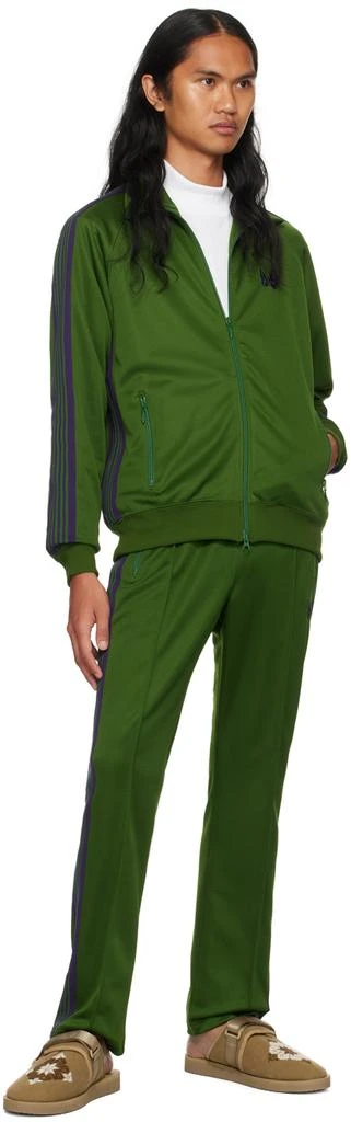 Needles Green Drawstring Track Pants 4