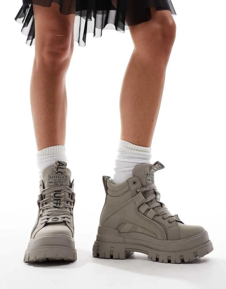 Buffalo Buffalo Aspha NC mid boot in grey 1