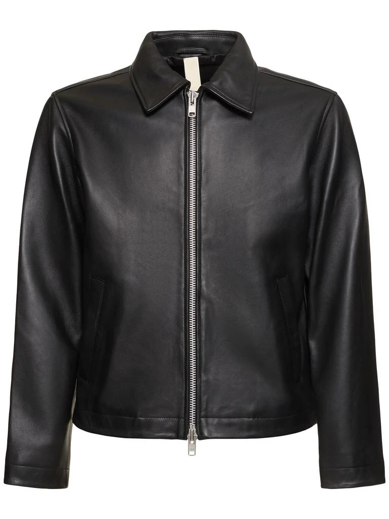 SUNFLOWER Short Leather Jacket 1