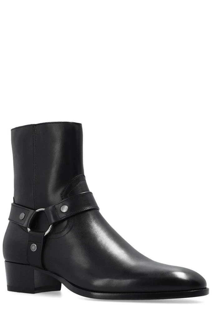 Yves Saint Laurent Saint Laurent Wyatt Harness Boots 2
