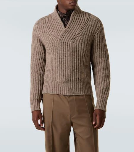 Burberry Ribbed-knit wool sweater 3