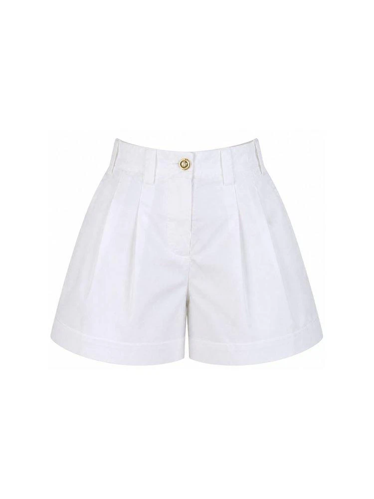 Givenchy Givenchy Kids Pleated Button Shorts