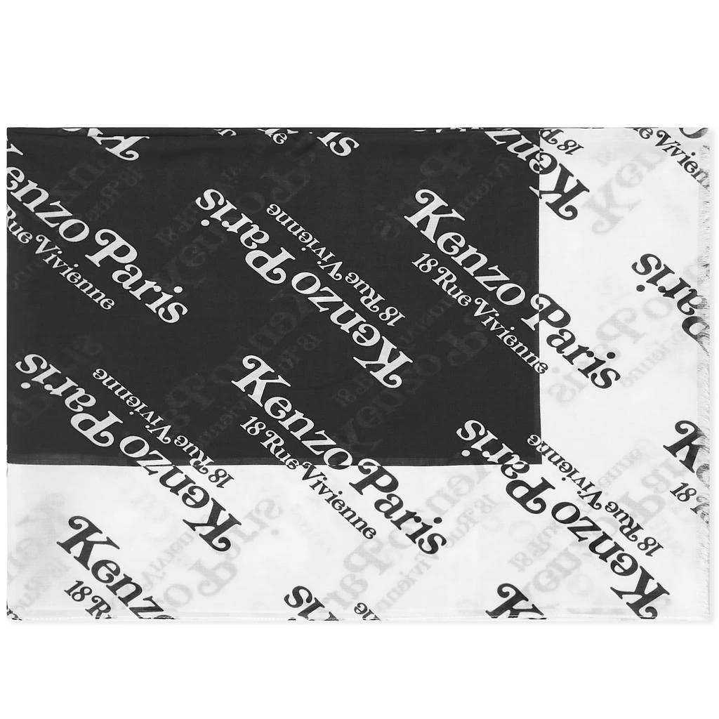 Kenzo Kenzo Stole Logo Scarf 1