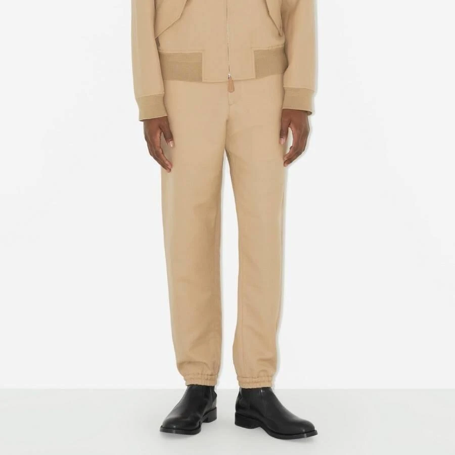 Burberry Springfield Wool Blend Tailored Jogging Pants 2