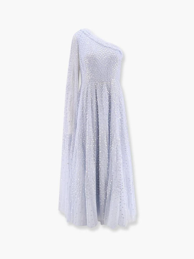 Needle & Thread One-shoulder long dress with sequins 1