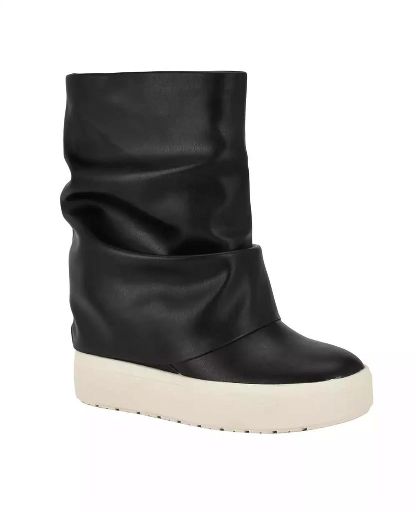 GUESS Women's Guinna Fold Over Slouchy Booties 1