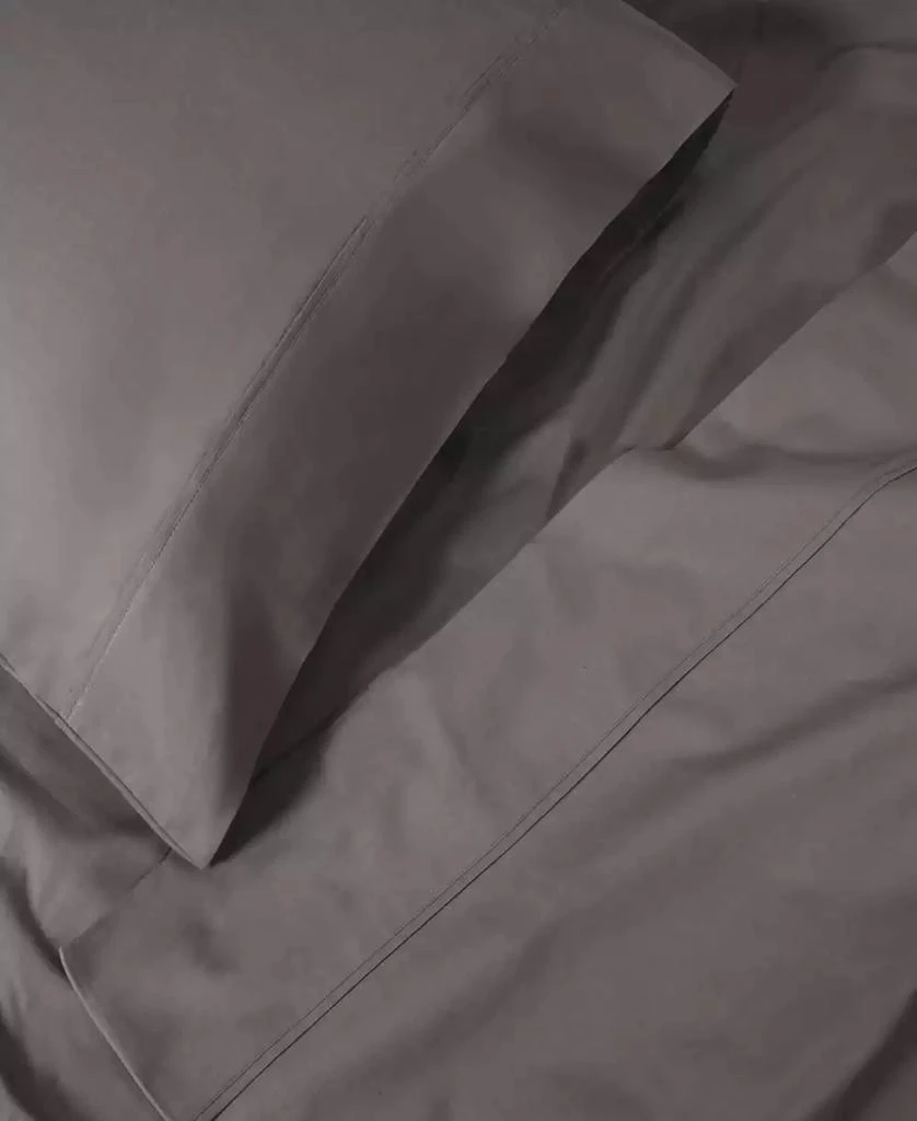 Superior Solid 300-Thread Count Cotton Percale Deep Pocket Sheet Set, Split King 5