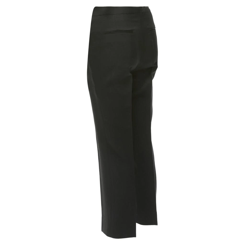PORTS 1961 Wool Silk Cotton Lined Flared Cropped Trousers 6