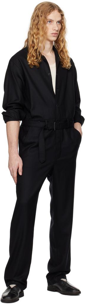 【AURALEE】 SUPER LIGHT WOOL JUMPSUIT Shop Black Super Light Wool Jumpsuit on Sale at BeyondStyle – Get