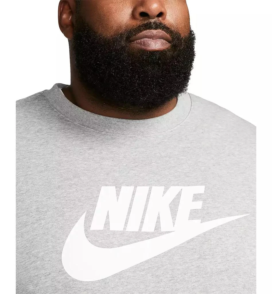 NIKE Men's Sportswear Club Fleece Graphic Crewneck Sweatshirt 3