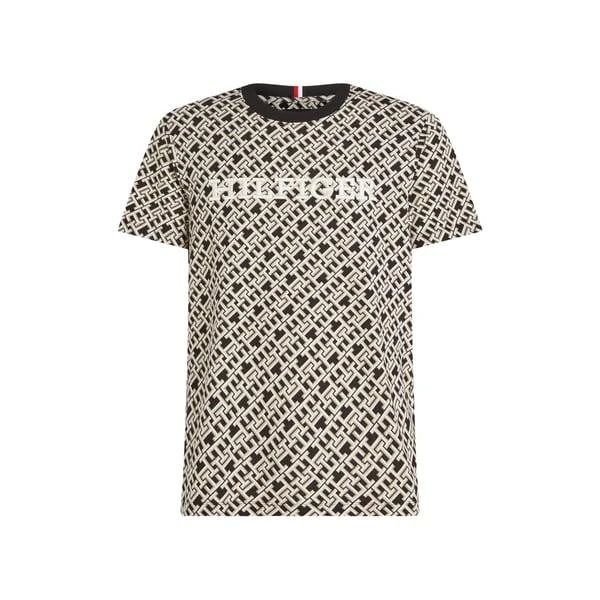 Tommy Hilfiger Patterned cotton T-shirt 1