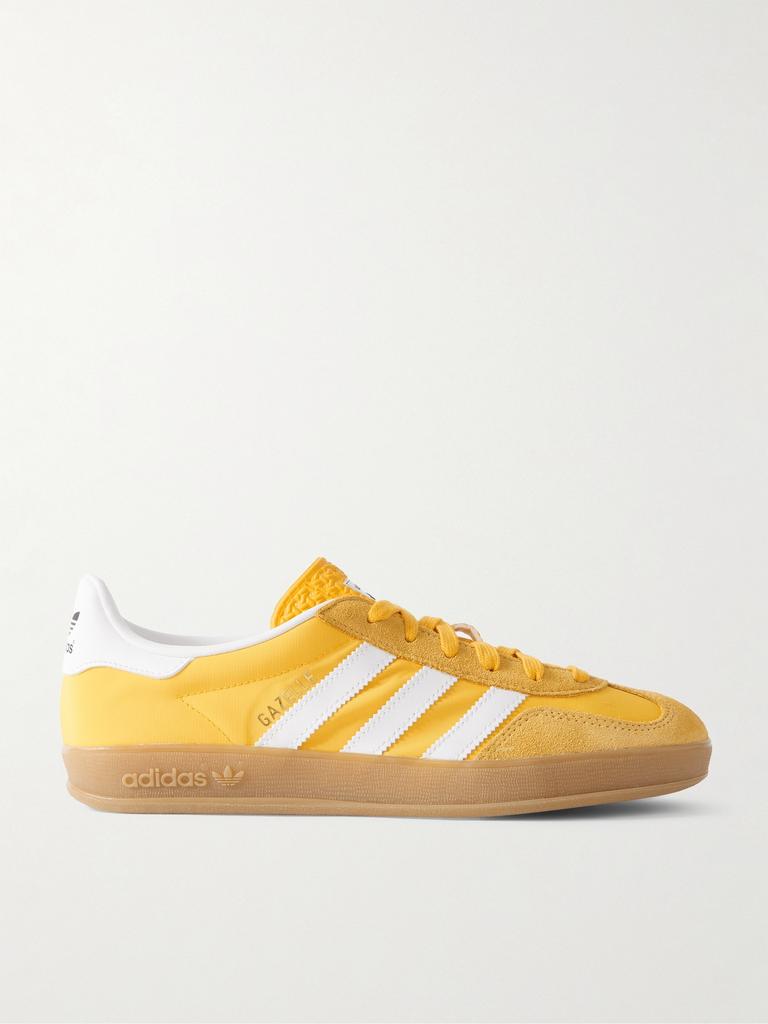 Adidas Gazelle Indoor 皮革边饰绒面革软壳面料运动鞋