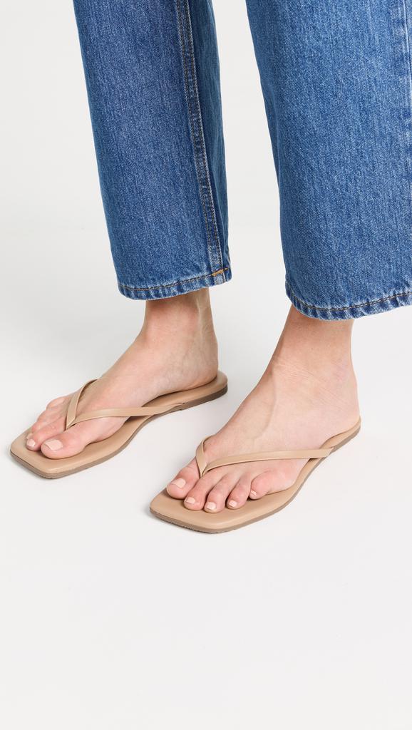 Tkees Square Toe Lily Flip Flops