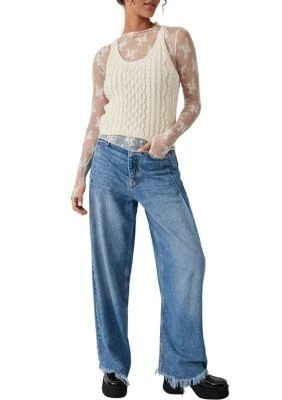 Free People People High Tide Cable Tank 5