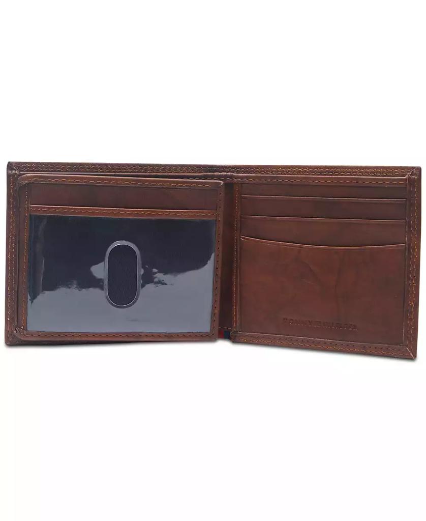 Tommy Hilfiger Men's Traveler RFID Extra-Capacity Bifold Leather Wallet