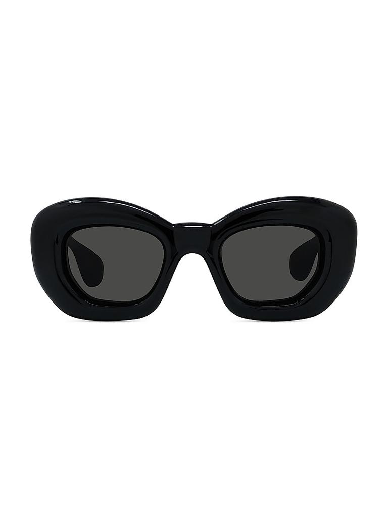 Loewe Lw40127i Anagram 01a Nero Sunglasses - Accessories