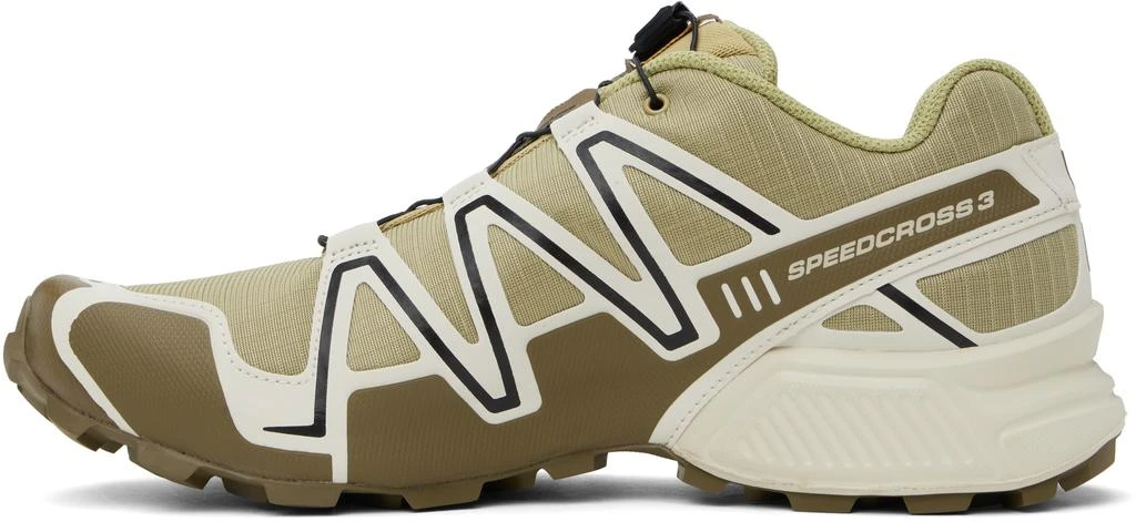 Salomon Khaki Speedcross 3 Sneakers 3
