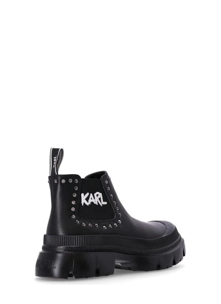 KARL LAGERFELD Trekka Max Short Gore Stud Boot 4