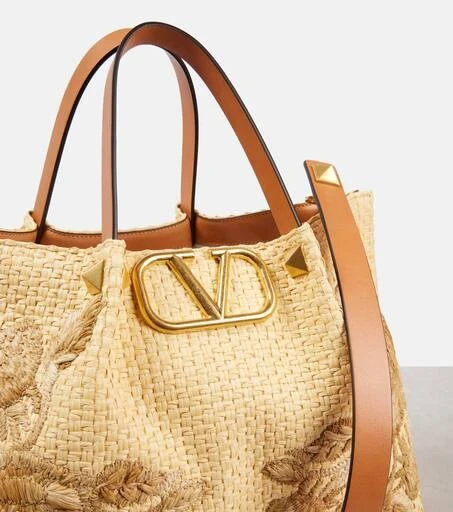 Valentino VLogo Medium floral shoulder bag 6